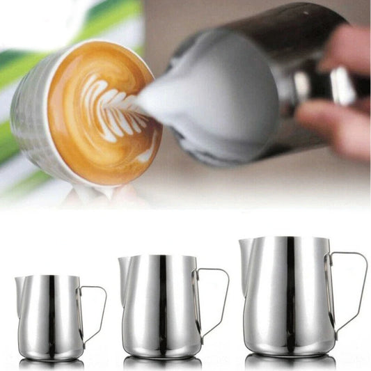 100/350/600ml Milk Jugs Fashion Stainless Steel Mug Cup